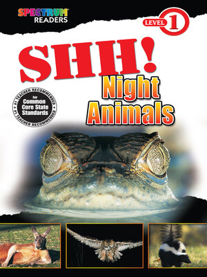 cover image of Shh! Night Animals